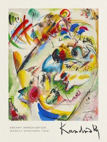 Αναπαραγωγή Dreamy Improvisation - Wassily Kandinsky, (30 x 40 cm)