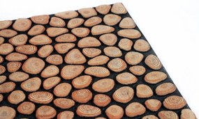 Sdim Αντιολισθητικό Πατάκι Εισόδου Ecomat 040 Tree Rings 45x75εκ.