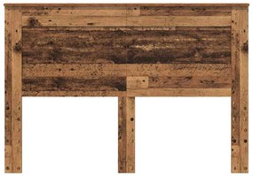 vidaXL Κεφαλάρι με κεφαλάρι Artisan Oak 140 cm Επεξεργασμένο ξύλο