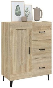 vidaXL Ντουλάπι Sonoma Δρυς 69,5 x 34 x 90 εκ. από Επεξεργασμένο Ξύλο