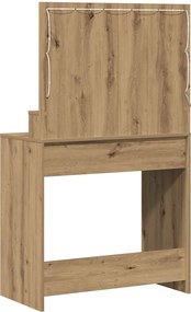 vidaXL Τραπέζι περιποίησης Artisan Oak 79 x 41 x 135 εκ.