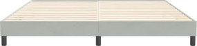 vidaXL Box Spring Κρεβάτι χωρίς στρώμα 200x220 cm Βελούδινο