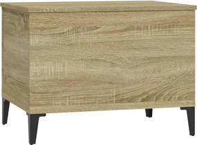vidaXL Τραπεζάκι Σαλονιού Sonoma Δρυς 60x44,5x45εκ. Επεξεργασμένο Ξύλο