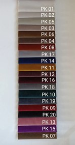 Stewehome Στρογγυλό Chester Pouf Μπλε 80x80 cm