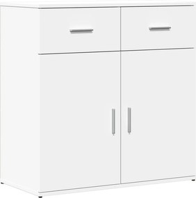 vidaXL Ραφιέρα Λευκή 79 x 38 x 80 εκ. από Επεξεργασμένο Ξύλο