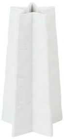Βάζο Star Large LBTRD0090652 Φ12,5x25cm White Raeder Πορσελάνη