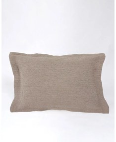 Διακοσμητική Oxford Μαξιλαροθήκη Nairi 50x70+3cm Μπεζ