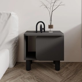 Κομοδίνο Ανθρακί OFOR 50x30x48.6