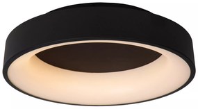 Φωτιστικό Οροφής Lucide 36114-27-30 MIRAGE Μαύρο Ματ (Black Mat) 2700 K