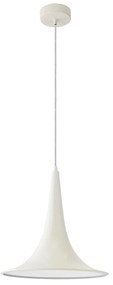 Φωτιστικό Οροφής Κρεμαστό 01014.06 15W LED E14 30x35cm Beige Luma