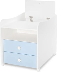 BED COMBO 172/72 WHITE/BABY BLUE