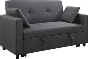 Καναπές IMOLA 2θέσιος-Κρεβάτι Ύφασμα Σκ.Γκρι