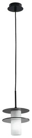 Φωτιστικό Οροφής I-Record-S16 NER Black Luce Ambiente Design Metal, Glass