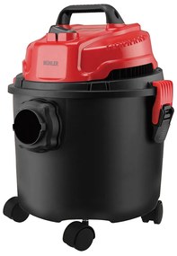 Muhler MV-1520 Wet&amp;Dry Σκούπα Υγρών / Στερεών 1200W με Κάδο 15lt Μαύρη