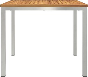 vidaXL Τραπεζαρία 90x90x75 εκ.