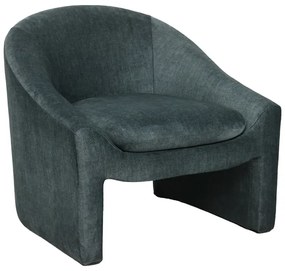 Intrahome Πολυθρόνα Berza Intrahome ανθρακί ύφασμα 76x76x71εκ | SKU: INTRAPA-221111184