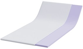 vidaXL Στρώματα Λευκό 90 x 200 cm 100% ύφασμα πολυεστέρα με τζακάρ