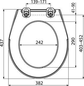 Κάλλυμα WC Alca Plast Simple