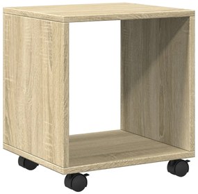 vidaXL Ντουλάπι Τροχήλατο Sonoma Δρυς 37x33x42,5 εκ. Επεξ. Ξύλο