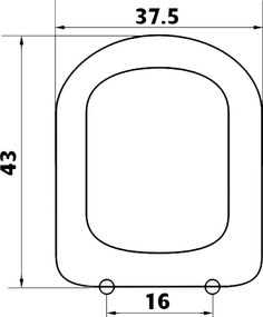Elvit Quattro Polyester 0085 - Κάλυμμα Λεκάνης