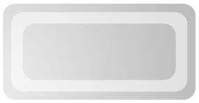 vidaXL Καθρέφτης Μπάνιου με LED 20x40 εκ.