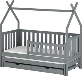 TYTUS 80x180 grey teepee bunk bed Lano Furniture