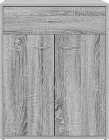 vidaXL Ντουλάπι Γκρι Sonoma 60x30x75 εκ. από Επεξεργασμένο Ξύλο