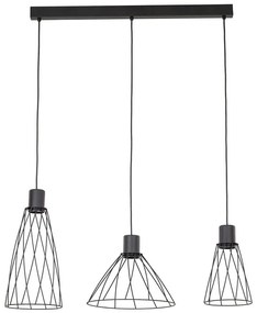 Φωτιστικό Οροφής - Ράγα Modesto 10149 82x30x140cm 3xGu10 10W Black TK Lighting