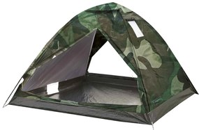 Σκηνή Camping 4 Ατόμων Campus Camo Στρατιωτικού Τύπου 110-9922