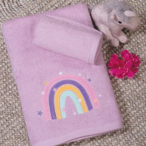 Παιδικές Πετσέτες (Σετ 2τμχ) Nef-Nef Homeware Water Rainbow 420gsm