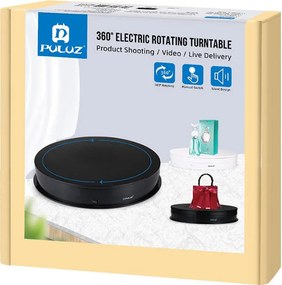 Electric Rotating Turntable Display Puluz 30cm USB (black)