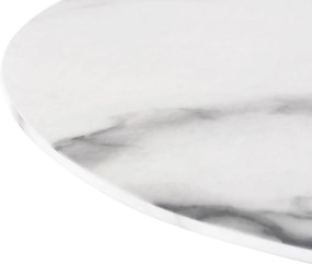 ΤΡΑΠΕΖΙ ΤΡΑΠΕΖΑΡΙΑΣ PRENTIS HM9770.01 12mmΚΕΡΑΜΙΚΟ ΛΕΥΚΟ ΜΑΡΜΑΡΟ-ΛΕΥΚΟ ΜΕΤΑΛΛΟ