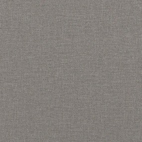 vidaXL Ανάκλιντρο Taupe Υφασμάτινο με Μαξιλάρια