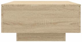 vidaXL Τραπεζάκι Σαλονιού Sonoma Δρυς 90 x 60 x 31 εκ. από Επεξ. Ξύλο