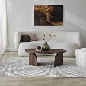 Τραπεζάκι Σαλονιού Καρυδί OGRES 100x60x35