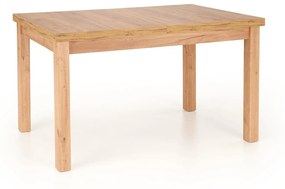Τραπέζι Houston 897, Craft δρυς, 79x80x140cm, 59 kg, Επιμήκυνση, Ινοσανίδες μέσης πυκνότητας | Epipla1.gr