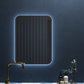 Curved 80x42 - Καθρέπτης μπάνιου Led - Χωρίς On/Off