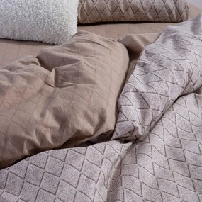 Σετ Σεντόνια Φανελένια Μονά 160x260 Torredo Beige 5205495591193