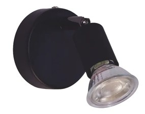 Φωτιστικό Τοίχου - Απλίκα SE 140-B1 SABA WALL LAMP BLACK MAT Z2 - 77-3554 - 21W - 50W - 77-3554