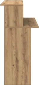 vidaXL Γραφείο υποδοχής 100x50x103,5 εκ. Επεξεργασμένο Ξύλο