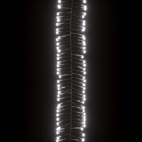 vidaXL Φωτάκια Cluster με 3000 LED Ψυχρό Λευκό 23 μ. από PVC