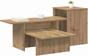 vidaXL Τραπέζι κονσόλας Artisan Oak 91,5 x 35 x 38,5 εκ