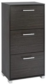 ΠΑΠΟΥΤΣΟΘΗΚΗ ΜΕΛΑΜΙΝΗΣ DAVINA HM2221.01 ZEBRANO 3ΘΕΣΕΩΝ 62Χ24Χ110Υεκ εκ.