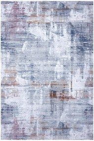 Χαλί Neva 8539/110 Round Grey-Multi Colore Colori 200X200cm Round