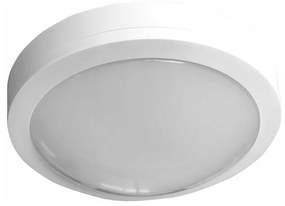 Adeleq Led Πλαφονιέρα Pc Στρογγυλή Φ170Mm 8W 3000Κ Ip65 Λευκή 3-917080