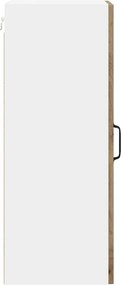 vidaXL Ντουλάπα Τοίχου LUCCA Artisan Δρυς 30 x 31 x 80 εκ.