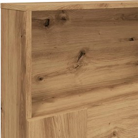 vidaXL Κεφαλάρι Ντουλάπι από Τεχνητό Δρυς 180x19x103,5 εκ. από Τεχνητό Ξύλο