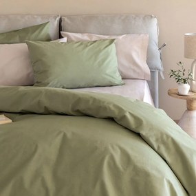 Σεντόνια Etoile/2 Με Λάστιχο (Σετ 4τμχ) Khaki Palamaiki Queen Size 170x232cm 100% Cotton