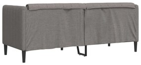 vidaXL Καναπές Διθέσιος Taupe Υφασμάτινος