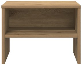 vidaXL Κομοδίνο artisan δρυς 40 x 30 x 30 εκ Επεξεργασμένο ξύλο